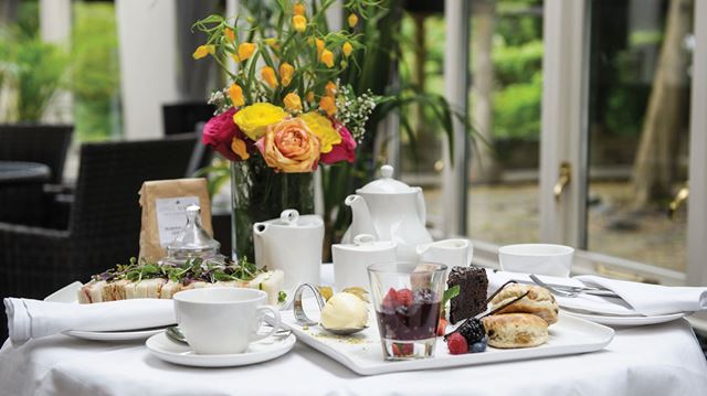 Afternoon tea at Ghyll Manor